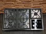 Luxe inbouw kookplaat Wolf 90 cm, Witgoed en Apparatuur, Kookplaten, Ophalen of Verzenden, Zo goed als nieuw, Energieklasse A of zuiniger