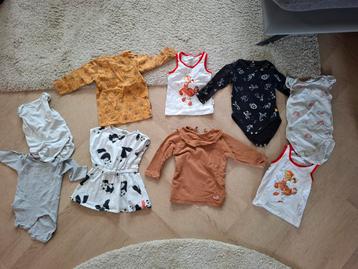 Kleding mix maat 74 80 86 92 beschikbaar voor biedingen