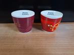 2 kopjes Douwe Egberts, Huis en Inrichting, Keuken | Servies, Ophalen of Verzenden, Overige stijlen, Kop(pen) en/of Schotel(s)