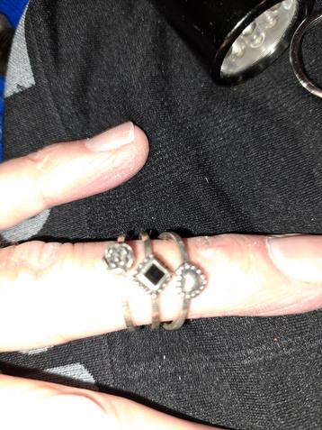 Zilveren Aanschuifringen - Maat 17mm beschikbaar voor biedingen