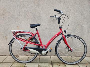 VERKOCHT | Batavus Mambo 28inch damesfiets 7v frame 53cm  beschikbaar voor biedingen