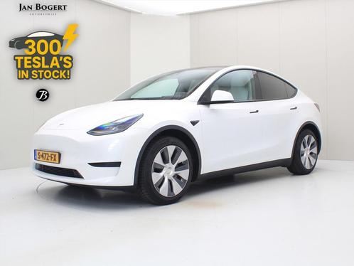Tesla Model Y Standard RWD Plus 351pk [ WIT LEDER+AUTOPILOT+, Auto's, Tesla, Bedrijf, Te koop, Model Y, ABS, Achteruitrijcamera