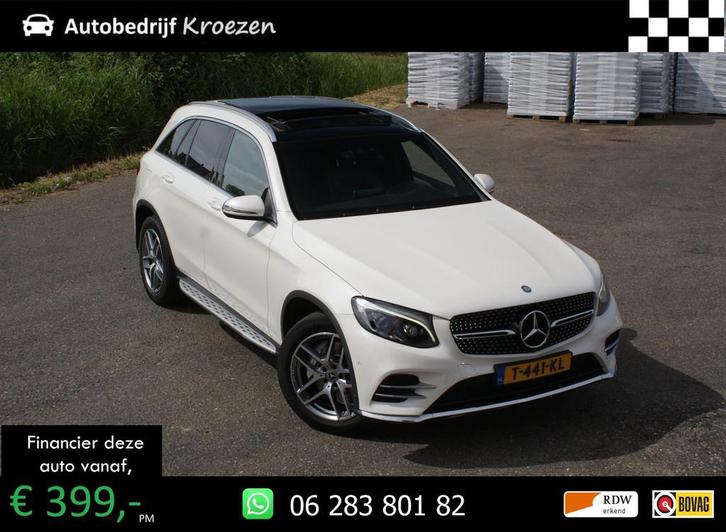 Mercedes-Benz GLC-klasse 250 4MATIC ///AMG Pakket| Pano | Ca, Auto's, Mercedes-Benz, Bedrijf, Te koop, GLC, 4x4, ABS, Achteruitrijcamera