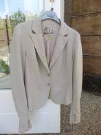 Penn & Ink beige jasje blazer maat 38 travelstof, Maat 38/40 (M), Penn & Ink, Beige, Ophalen of Verzenden