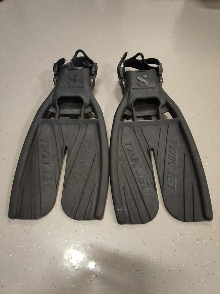 Scubapro Twinjets maat M, Watersport en Boten, Duiken, Zo goed als nieuw, Zwem- of Duikvliezen, Ophalen of Verzenden