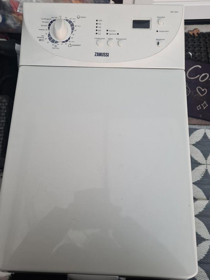 Zanussi ZWY 2220 Bovenlader Wasmachine - Zeer Goed!, Witgoed en Apparatuur, Onderdelen en Toebehoren, Zo goed als nieuw, Ophalen