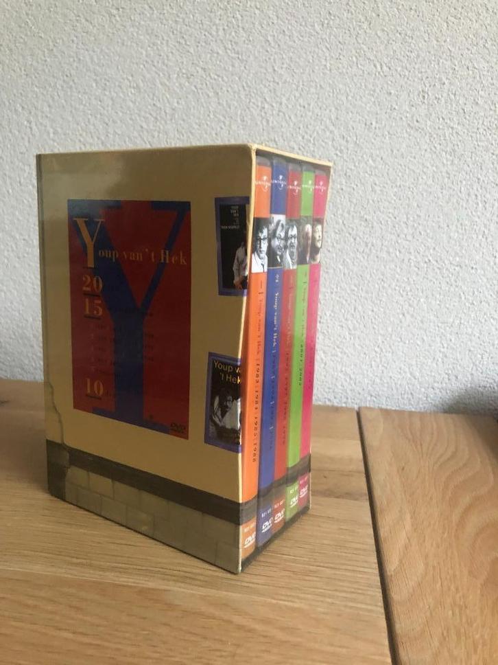Youp van ’t Hek 10x Dvd Box 20 jaar/15 voorstellingen NIEUW!, Cd's en Dvd's, Dvd's | Cabaret en Sketches, Nieuw in verpakking