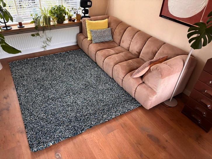 Vloerkleed Ikea Hoogpolig, Huis en Inrichting, Stoffering | Tapijten en Kleden, Zo goed als nieuw, 200 cm of meer, Rechthoekig