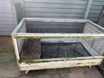 OPKNAPPER!! Konijnenhok gratis, Dieren en Toebehoren, Ophalen, Gebruikt, Cavia, 90 cm of meer
