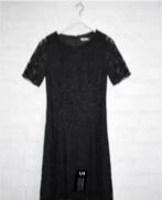 LaDress - Prachtige kanten midi Jurk maat S - Nieuw, Zwart, Nieuw, Ophalen of Verzenden, Knielengte