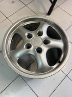 Porsche velg met glasplaat leuk als tafeltje, Huis en Inrichting, Ophalen of Verzenden
