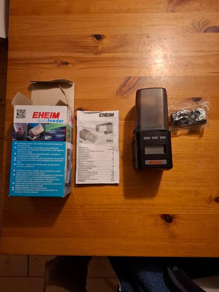 Eheim voederautomaat vissen, Dieren en Toebehoren, Vissen | Aquaria en Toebehoren, Gebruikt, Ophalen