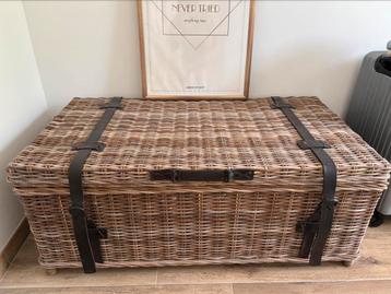 Opberg kist / mand 120 cm breed x 60 cm diep beschikbaar voor biedingen