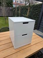 Nachtkastje Nordli IKEA - 2 lades, Ophalen, Overige materialen, Minder dan 50 cm, 1 of 2 laden