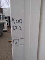 2 x Hardhout schuifpui met 1 schuifdeur 2 vakken, Ophalen, Nieuw, Buitendeur, Schuifdeur