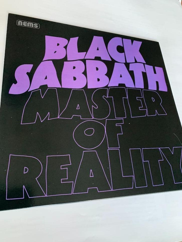 Black Sabbath - Master of Reality ( lp), Cd's en Dvd's, Vinyl | Hardrock en Metal, Zo goed als nieuw, Verzenden