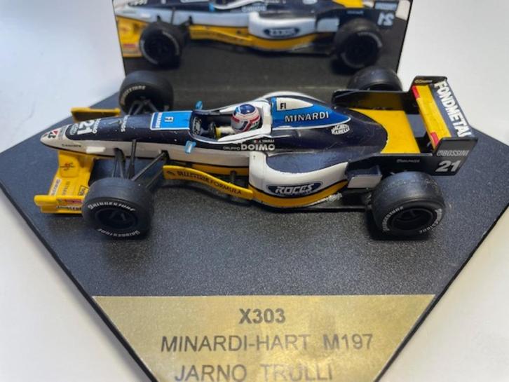 Minardi Hart M197 J. Trulli 1997, Verzamelen, Automerken, Motoren en Formule 1, Zo goed als nieuw, Formule 1, Ophalen of Verzenden