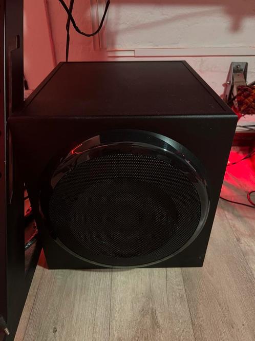 Logitech z906 5.1 (nieuwstaat), Audio, Tv en Foto, Luidsprekers, Zo goed als nieuw, Complete surroundset, 120 watt of meer, Overige merken