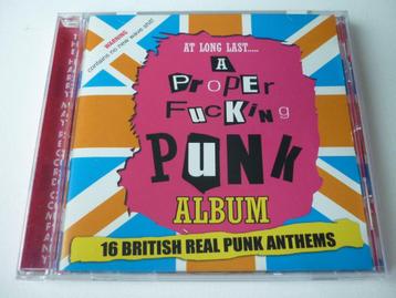 Various – A Proper Fucking Punk Album  beschikbaar voor biedingen