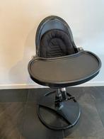 Bloom Kinderstoel Zwart + Baby Inleg - Zo Goed Als Nieuw, Ophalen, Zo goed als nieuw, Meegroeistoel, Gordel(s)