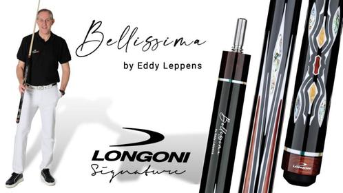 AKTIE: Longoni Bellissima by Eddy Leppens OP VOORRAAD!!!, Sport en Fitness, Biljarten en Poolen, Nieuw, Keu of Ballen, Ophalen of Verzenden