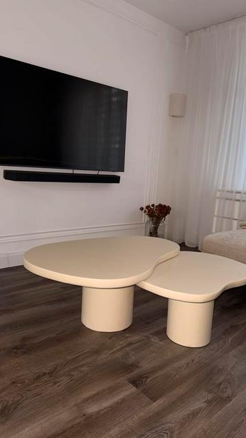 Eettafel en salontafel OPHALEN