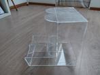 Acryl Dispenser - Transparant - opbergen Lego/Plusplus, Ophalen, Gebruikt
