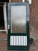 Buitendeur, rechtsdraaiend., Doe-het-zelf en Verbouw, Ophalen, Gebruikt, 80 tot 100 cm, Buitendeur