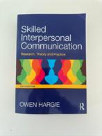 Skilled interpersonal communication, Boeken, Studieboeken en Cursussen, Owen hargie, Ophalen of Verzenden, Alpha, WO