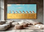 Prachtig nieuw schilderij Miss Evoke “ Golden land”, Ophalen of Verzenden