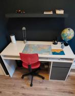 Bureau tvilum incl. bureaustoel, Ophalen, In hoogte verstelbaar, Zo goed als nieuw, Bureau