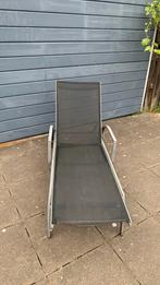 Ligbed aluminium 5 ligstanden, Tuin en Terras, Ophalen, Zo goed als nieuw, Aluminium