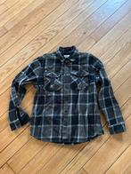 Herenblouse maat L - Zwart/Grijs Geblokt, Kleding | Heren, Overhemden, Ophalen of Verzenden, Zo goed als nieuw, Zwart, Halswijdte 41/42 (L)