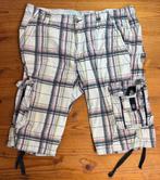 Korte Broek Kenji Clothing CO Maat L Rose Grijs Wit Blauw, Ophalen of Verzenden, Zo goed als nieuw, Blauw