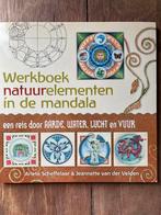 Werkboek Natuurelementen in Mandala, Ophalen of Verzenden, Zo goed als nieuw, Spiritualiteit algemeen, Instructieboek