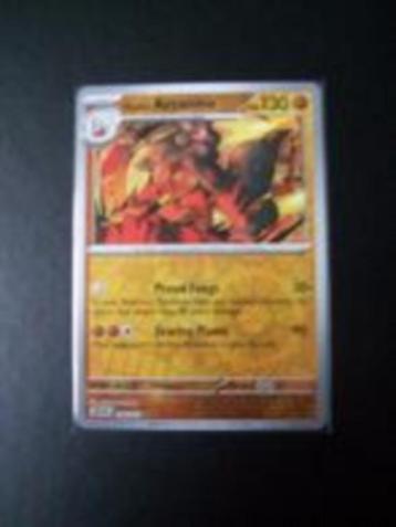 2505 nieuwe Pokemon Kaart holofoil ARCANINE HP 130 (100/167) beschikbaar voor biedingen