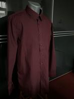 Mooi donkerrood overhemd., Kleding | Heren, Overhemden, Verzenden, Zo goed als nieuw, Rood