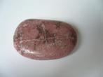 Rhodoniet plak handsteen edelsteen mineraal trommelsteen, Ophalen of Verzenden, Mineraal