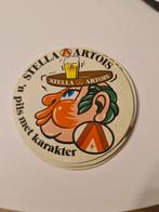 Carnaval, Stickers Stella Artois -  Meerdere, Verzamelen, Biermerken, Ophalen of Verzenden, Gebruikt, Viltje(s), Stella Artois