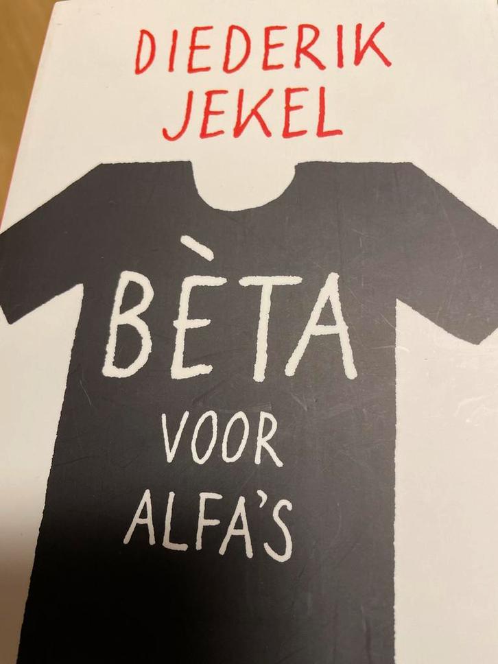 Diederik Jekel - Beta voor alfa's, Boeken, Overige Boeken, Zo goed als nieuw, Ophalen of Verzenden