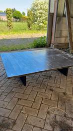 Salontafel wengé, Ophalen, Gebruikt, Rechthoekig, Hout