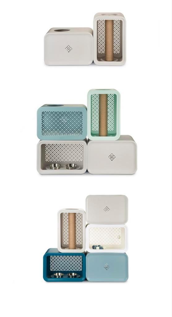 Cat cubes ( Beeztees), Dieren en Toebehoren, Katten-accessoires, Zo goed als nieuw, Ophalen