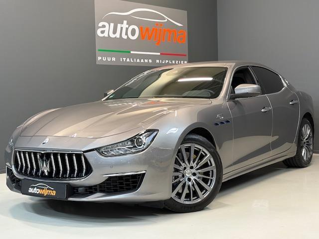 Maserati Ghibli 330pk Hybrid GT, Auto's, Maserati, Bedrijf, Te koop, Ghibli, ABS, Alarm, Electronic Stability Program (ESP), Lederen bekleding