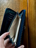 Marineblauwe portemonnee met telefoonvak & hengsel, Ophalen of Verzenden, Nieuw, Blauw, Overige merken