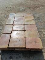 2m² 20x30, rood/geel, gebruikt, op pallet, Gebruikt, Ophalen of Verzenden, 10 m² of meer, Beton
