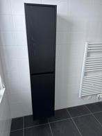 Mooie zwarte badkamerkast, Ophalen, (Half)hoge kast, Minder dan 50 cm, Zo goed als nieuw