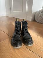 Zwart glanzende Dr. Martens, Zwart, Lage of Enkellaarzen, Ophalen of Verzenden, Dr. Martens