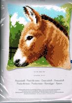 Cado vervaco borduurpakket kussen ezel  267, Hobby en Vrije tijd, Borduren en Borduurmachines, Ophalen of Verzenden, Nieuw, Handborduren