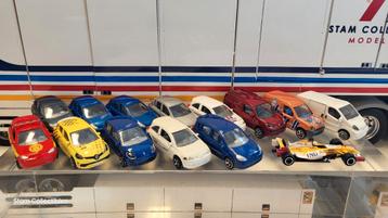 48 x Majorette Renault,Citroën,Toyota,Lexus,BMW,Mitsubishi beschikbaar voor biedingen