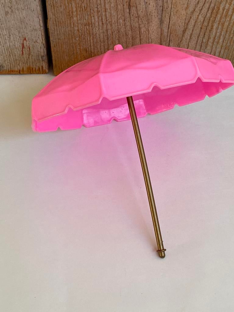 Roze parasol voor Barbie, Ophalen of Verzenden, Zo goed als nieuw, Decoratie